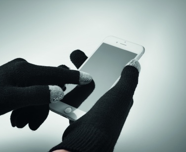 Logo trade promotional giveaway photo of: Set of 3 RPET winter pieces