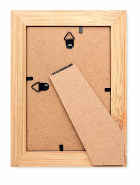 Logo trade advertising products picture of: Bamboo photo frame