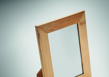 Logo trade promotional items picture of: Bamboo photo frame