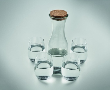 Logotrade business gifts photo of: Set of recycled glass drink