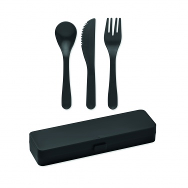 Logotrade promotional giveaways photo of: Cutlery set recycled PP