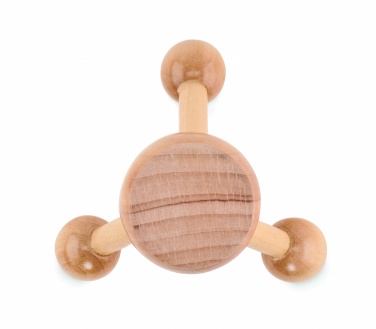 Logotrade promotional giveaway image of: Hand held massager in wood