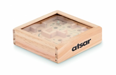 Logotrade promotional product image of: Pine wooden labyrinth game
