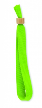 Logotrade promotional merchandise picture of: RPET polyester wristband