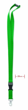 Logo trade corporate gifts image of: Lanyard cotton 20mm