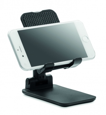 Logo trade corporate gift photo of: Foldable phone stand in ABS