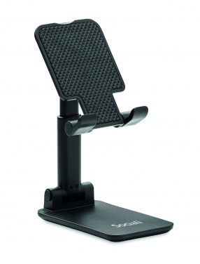 Logo trade promotional products image of: Foldable phone stand in ABS