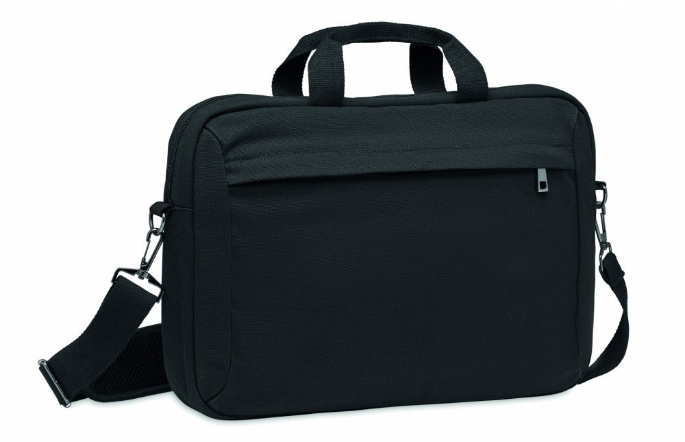 Logotrade promotional giveaways photo of: Laptop bag in washed canvas