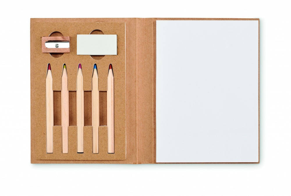 Logotrade promotional gift picture of: Kids 60 sheet drawing set