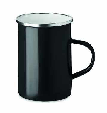 Logotrade promotional item image of: Metal mug with enamel layer