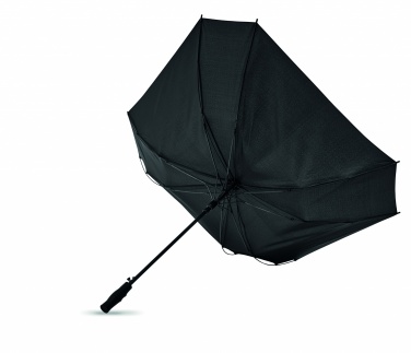 Logo trade promotional giveaways picture of: Windproof square umbrella