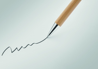 Logotrade promotional merchandise picture of: Bamboo twist type ball pen