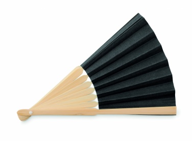 Logo trade promotional item photo of: Manual hand fan