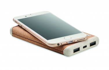 Logo trade promotional gifts image of: Wireless 10000mAh PowerBank