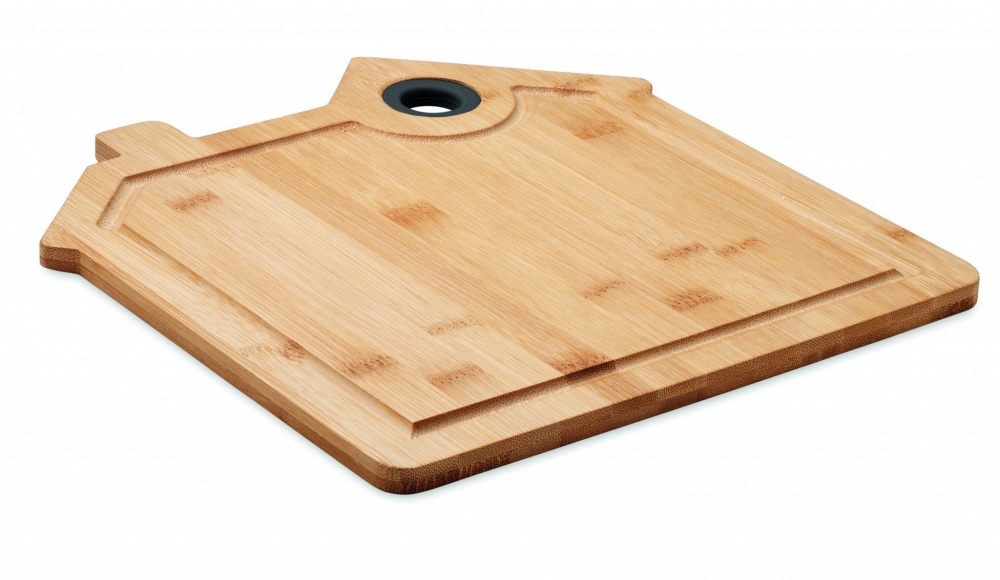 Logotrade corporate gift image of: Bamboo house cutting board