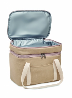 Logo trade promotional gifts image of: Cooler bag canvas 320 gr/m²