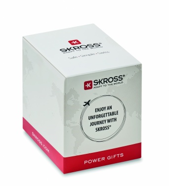 Logo trade promotional merchandise picture of: Skross World to Europe USB 12W
