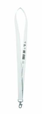 Logotrade promotional giveaways photo of: Seed paper lanyard w/hook