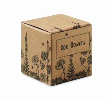 Logo trade promotional items image of: Seed bomb with bee flowers