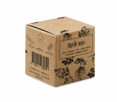 Logotrade business gifts photo of: Herb seed bomb in carton box