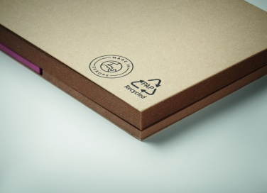 Logo trade business gifts image of: Recycled paper memo set