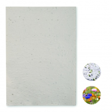 Logo trade promotional merchandise photo of: A4 wildflower seed paper sheet
