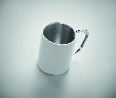 Logotrade promotional merchandise photo of: Metal mug and carabiner handle