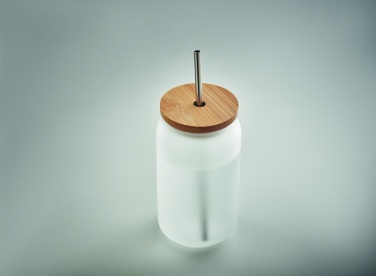 Logotrade promotional gift picture of: Sublimation mason jar 400 ml