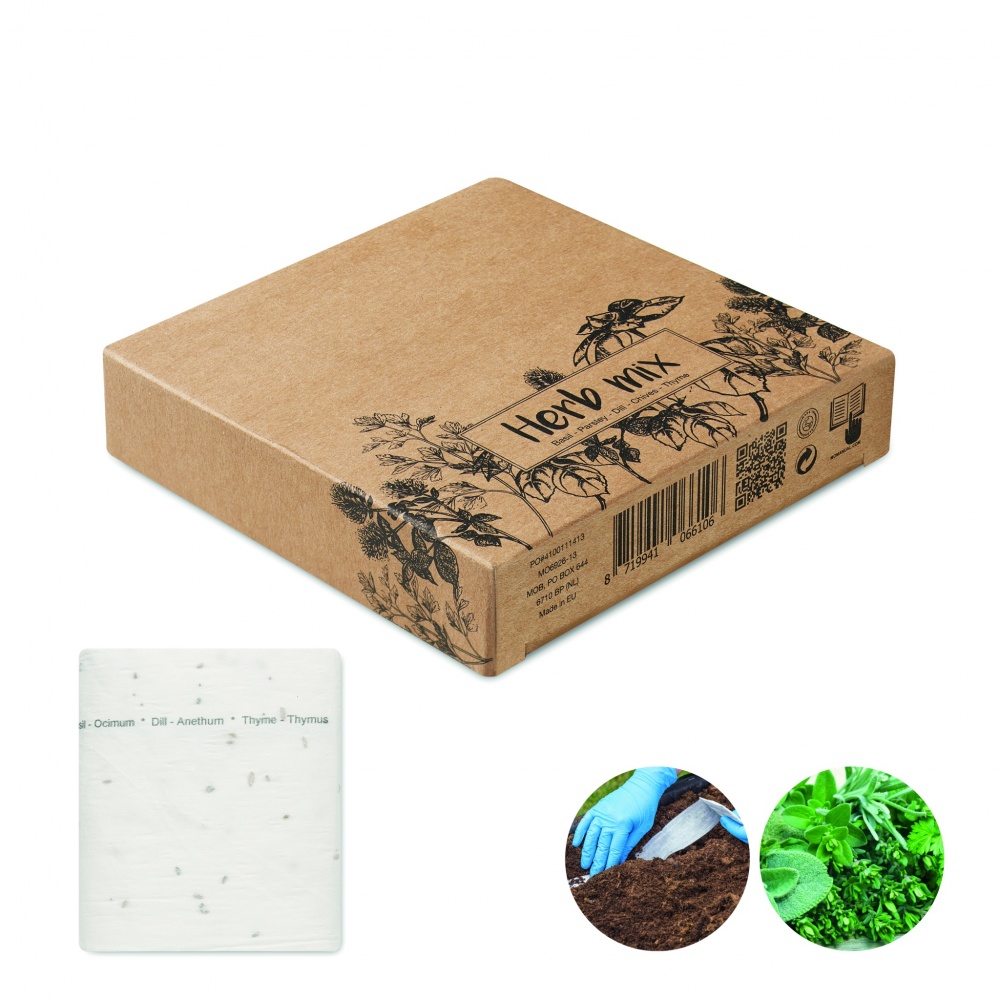 Logotrade promotional gift image of: Herb seeds tape 3 meter