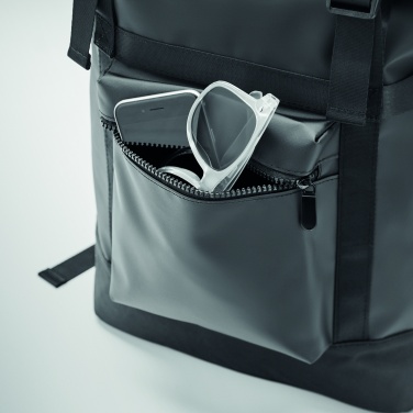 Logo trade corporate gift photo of: Rolltop backpack 50C tarpaulin