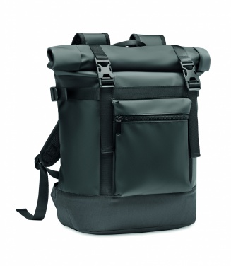 Logotrade promotional item image of: Rolltop backpack 50C tarpaulin