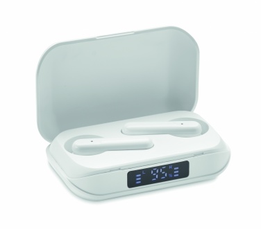 Logotrade promotional merchandise image of: Recycled ABS TWS earbuds