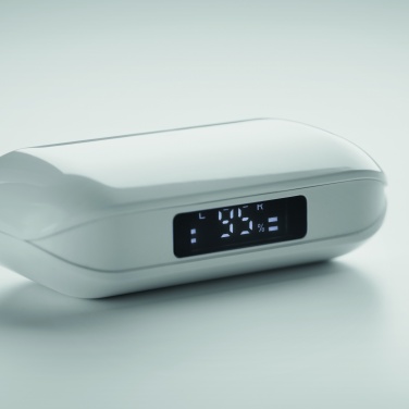 Logotrade promotional giveaway image of: Recycled ABS TWS earbuds