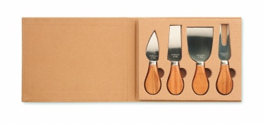 Logotrade promotional giveaways photo of: Set of 4 cheese knives