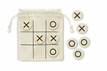 Logo trade promotional products picture of: Wooden tic tac toe