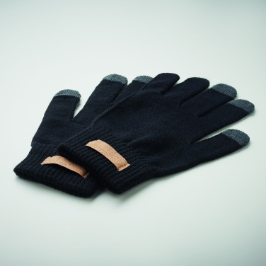 Logotrade promotional item image of: RPET tactile gloves