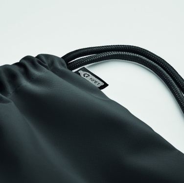 Logotrade advertising product image of: Large drawstring bag 300D RPET