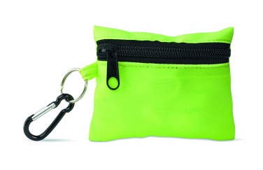 Logo trade promotional item photo of: First aid kit w/ carabiner