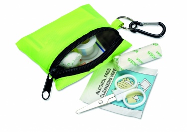Logotrade promotional products photo of: First aid kit w/ carabiner