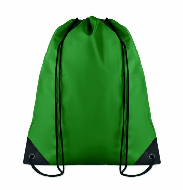 Logo trade promotional giveaway photo of: 190T Polyester drawstring bag