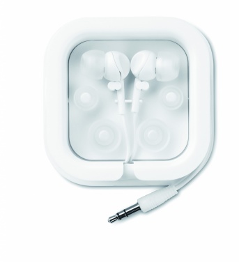 Logo trade business gifts image of: Ear plug with silicone