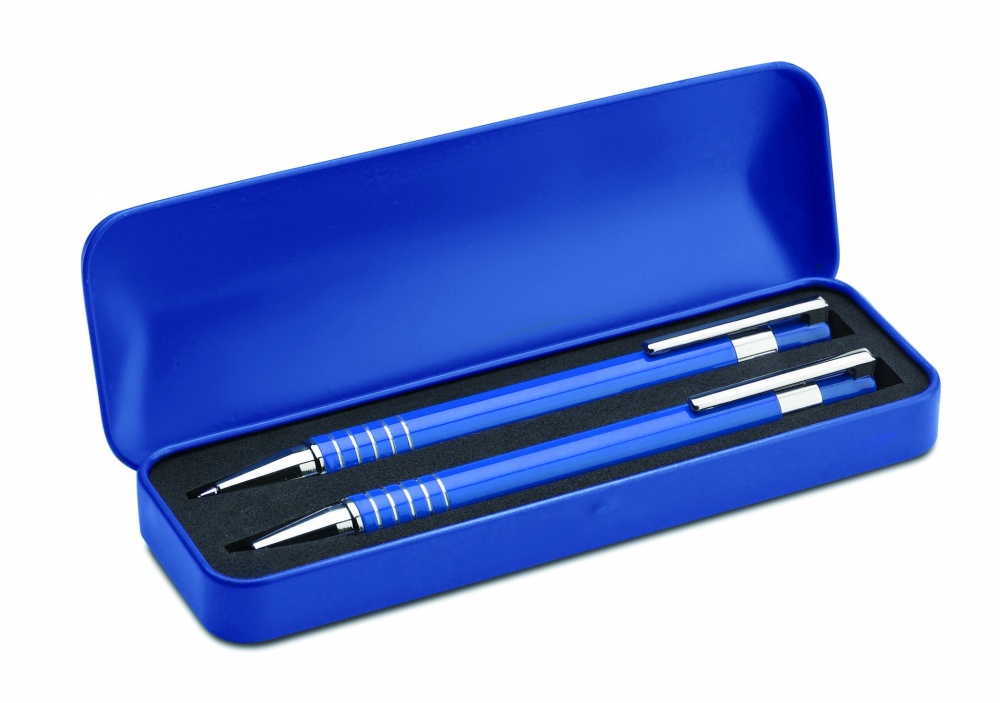 Logotrade corporate gifts photo of: Ball pen set in metal box