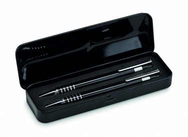 Logotrade advertising product picture of: Ball pen set in metal box