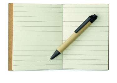 Logotrade corporate gift picture of: Recycled notebook with pen