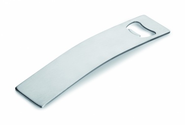 Logo trade promotional giveaways picture of: Stainless steel bottle opener