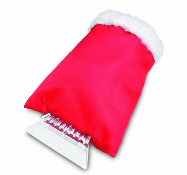 Logo trade promotional giveaways image of: Car ice scraper w/ mitten
