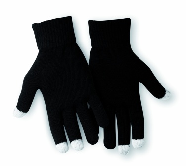 Logo trade promotional merchandise image of: Tactile gloves for smartphones