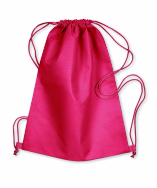 Logo trade corporate gift photo of: 80gr/m² nonwoven drawstring