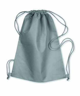 Logo trade promotional products image of: 80gr/m² nonwoven drawstring