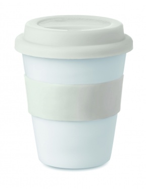 Logo trade promotional giveaway photo of: PP tumbler with silicone lid